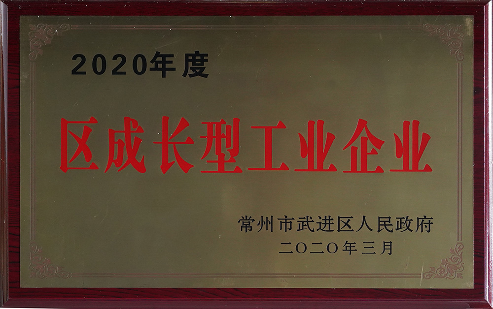 2020年度區成長型工業企業